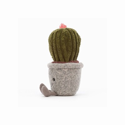 Jellycat Silly Succulent Barrel Cactus | ZSMC-38420